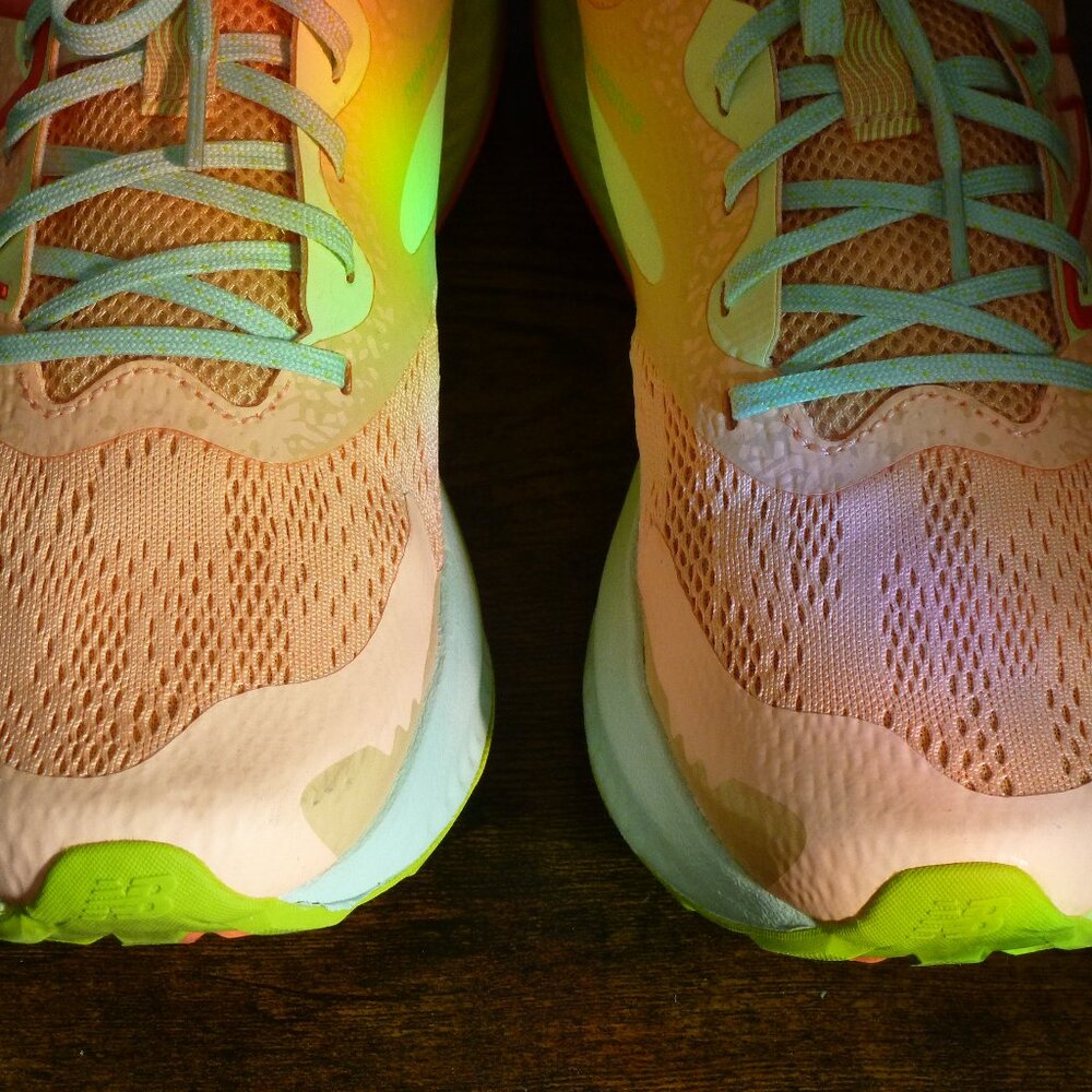 New Balance Light Orange Dynasoft Trail Running Shoes - Picture 5 of 16